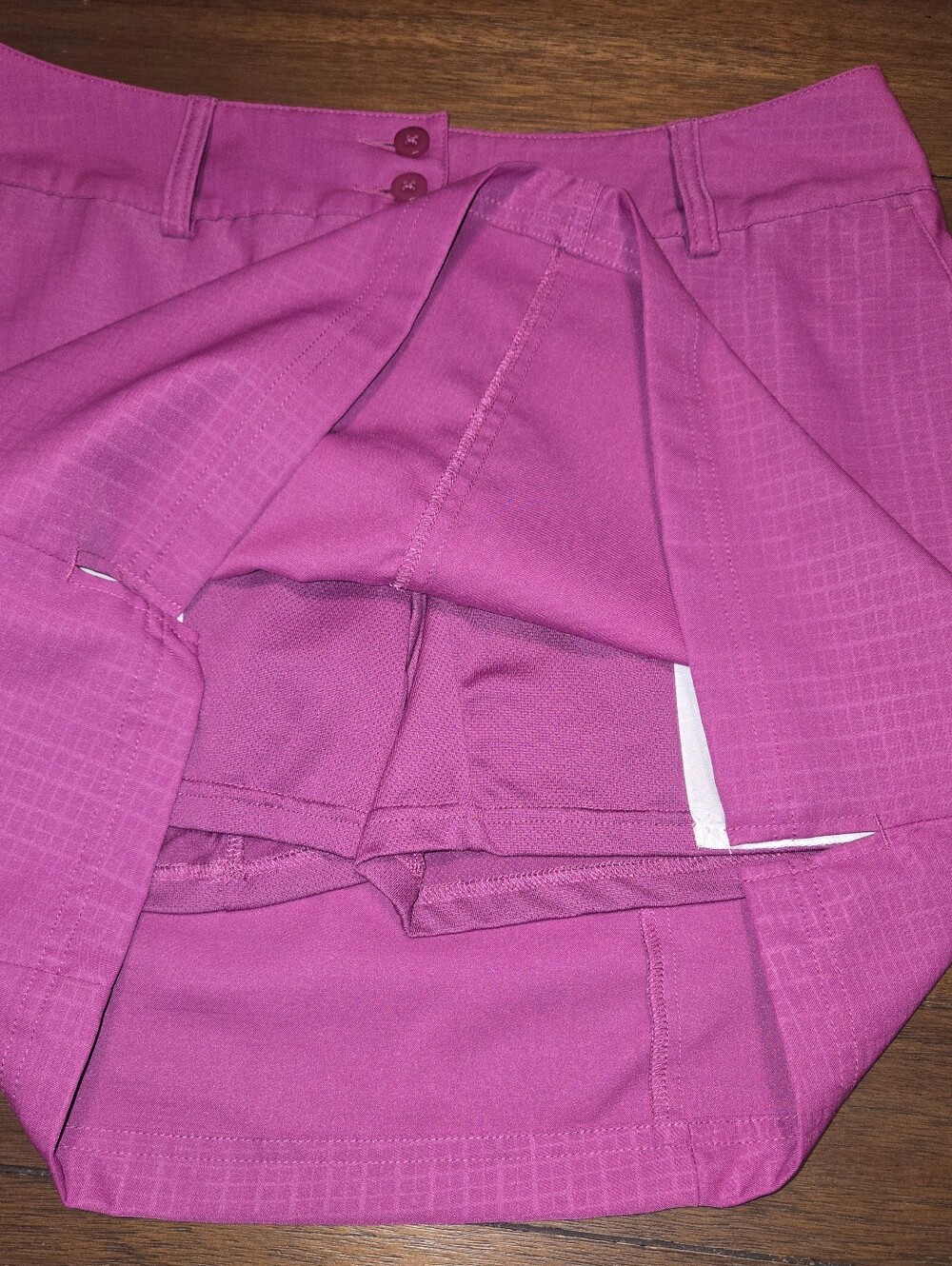 Adidas Climacool Violet Skort, Pockets Size 8, Golf Tennis Pickelball Sporty - Picture 4 of 9